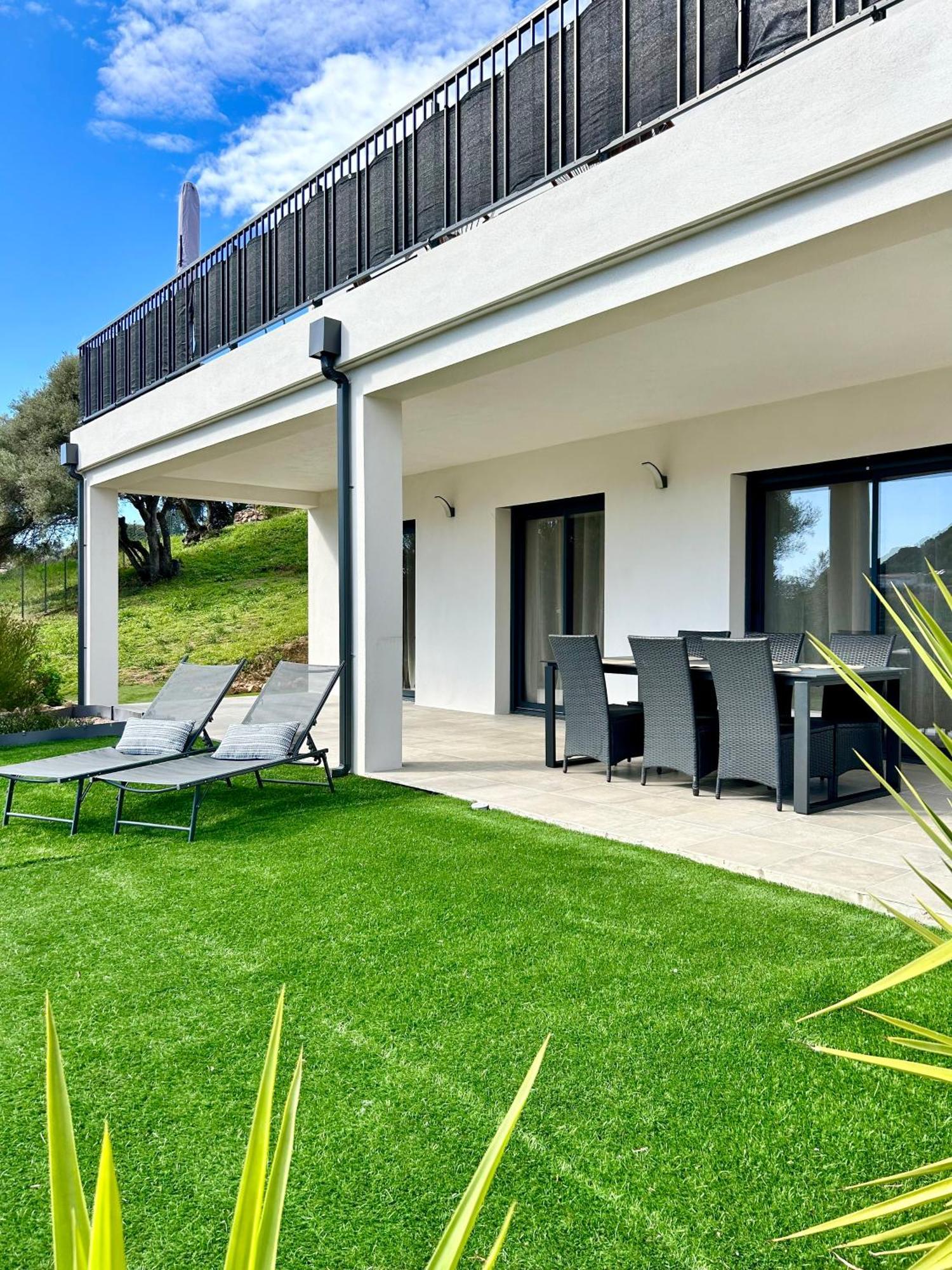 Bas De Villa Avec Jardin Idealement Situe Entre Ajaccio Et Porticcio Bastelicaccia Exteriör bild